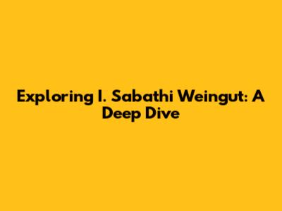 Exploring I. Sabathi Weingut: A Deep Dive