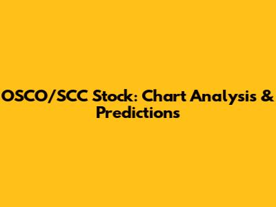 OSCO/SCC Stock: Chart Analysis & Predictions